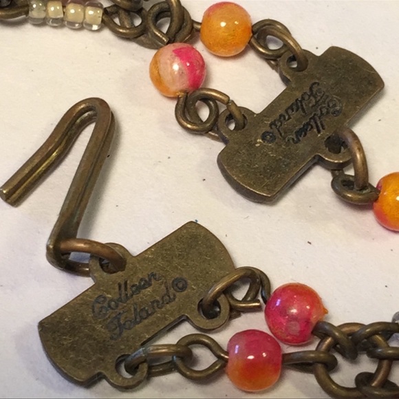 Colleen Toland Handmade One-Of-Kind Necklace and Earrings Timepieces. - Picture 6 of 8